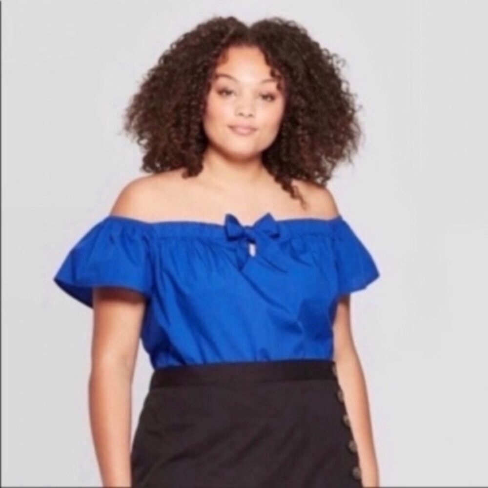 NWT A New Day Off The Shoulder Blouse - Picture 1 of 5